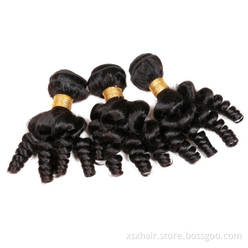 Wholesale price Unprocessed Mongolian Aunty Funmi Hair Bouncy Curls
